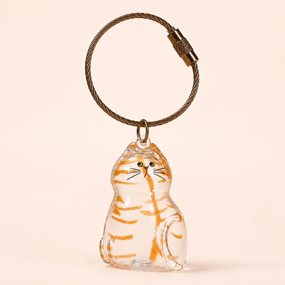 Biscuit, Ginger tabby keepsake keychain