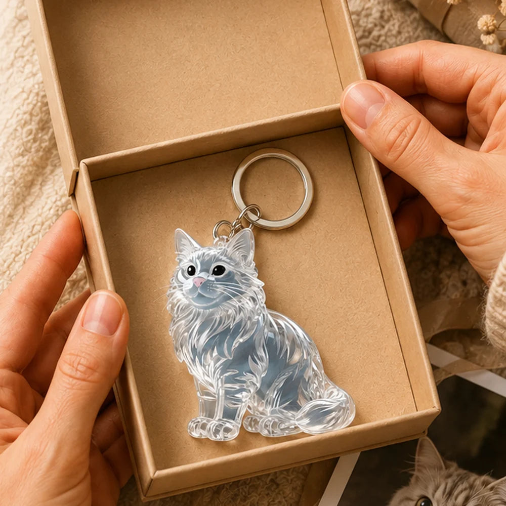 Hands holding a keepsake in its gift box