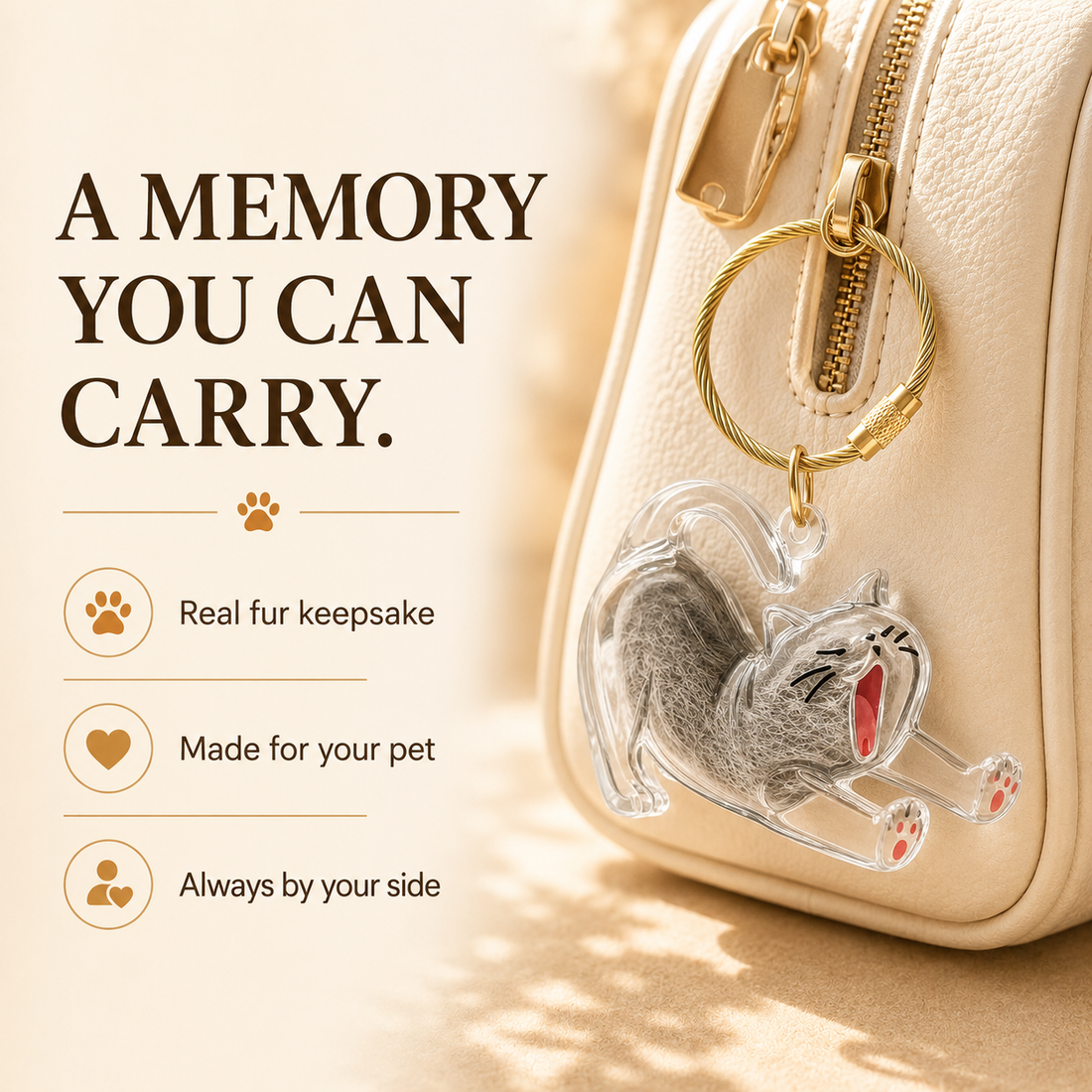 Pocket Keepsake Keychain