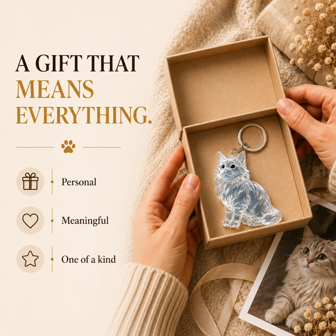 Pocket Keepsake Keychain