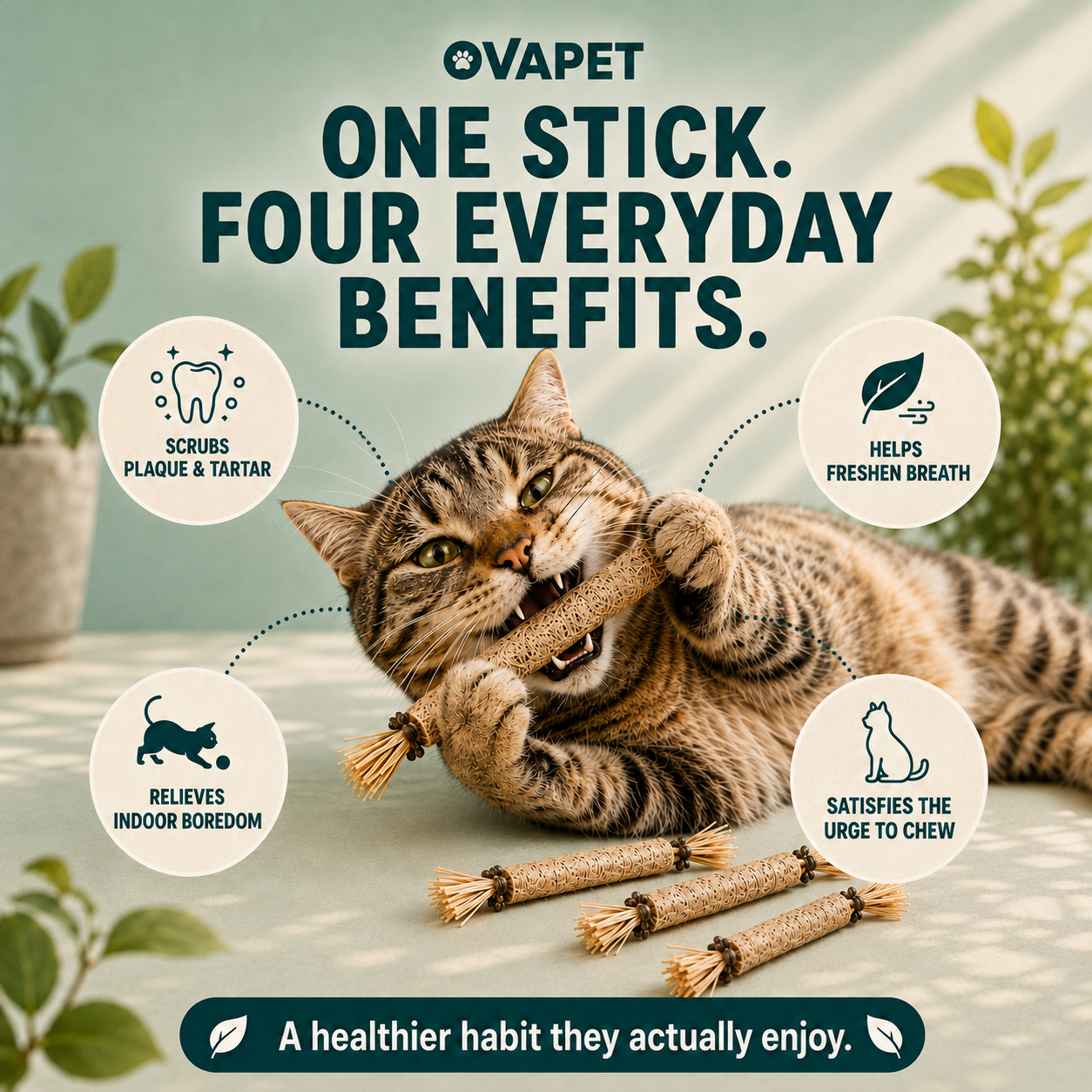 OvaPet Silvervine Chew Sticks