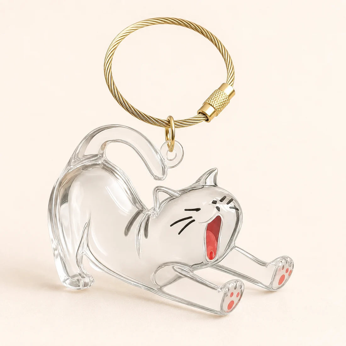 Momo, The big stretch keepsake keychain